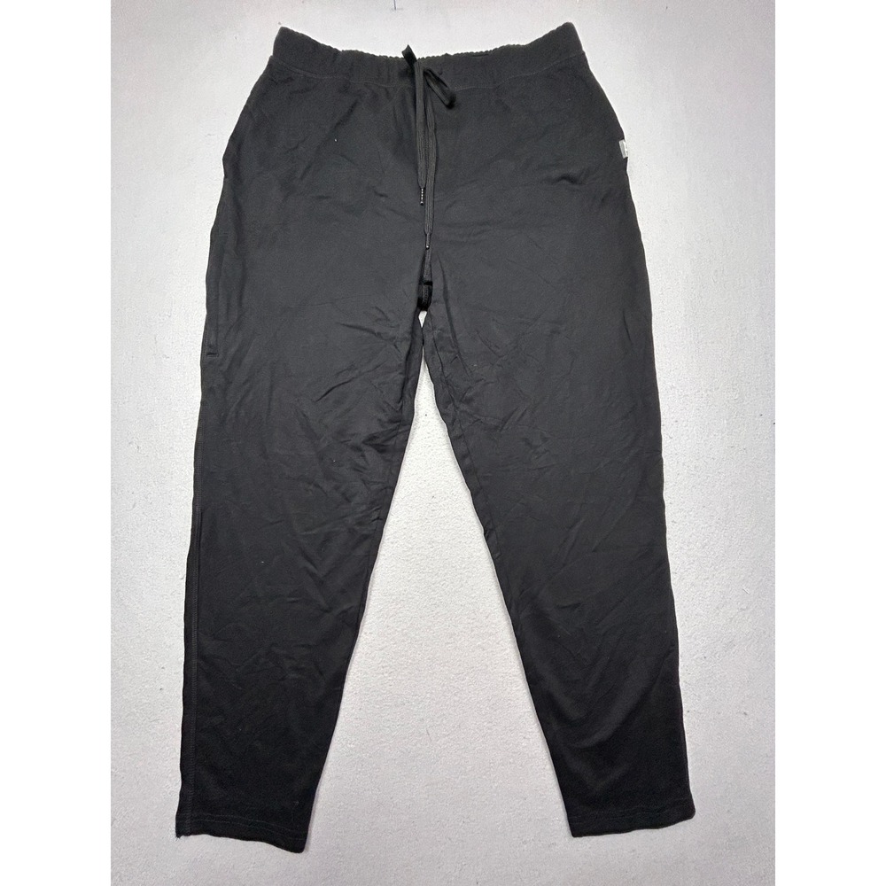 Eddie Bauer Pajama Pants Knit Black Size Large Mens